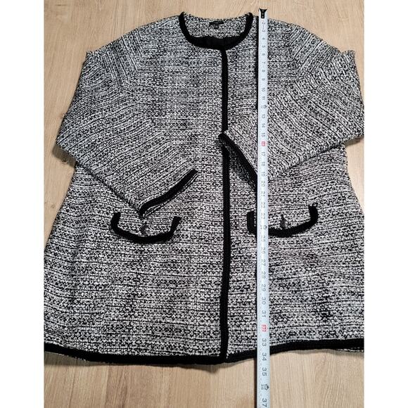 Talbots Black and White Tweed Jacket - Picture 9 of 10